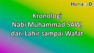 Sejarah Nabi Muhammad Saw Dari Lahir Sampai Wafat Pdf